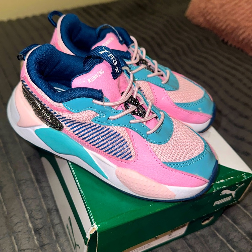 PUMA RS-X Aurora AC - Pink Porcelan Prism Pink Rose - Size 10c